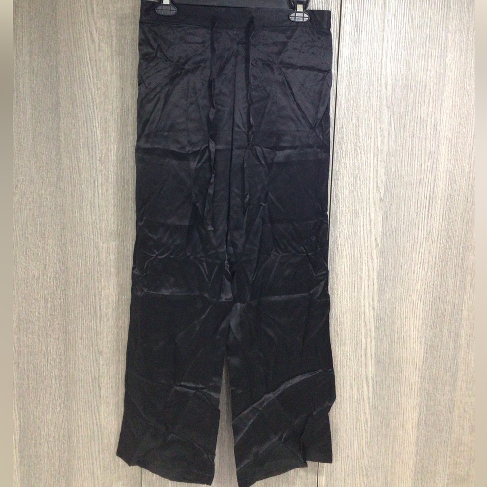 Luxurious Black 100% silk Pajama Pants